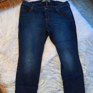 Old Navy Dark Wash Rockstar Jeans Size 18